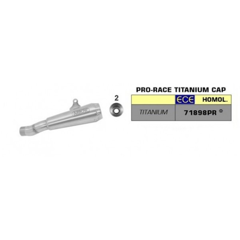 ごろー 71898PR - 2019 Kawasaki ZX-R6 636 Arrow Pro-Race Titanium